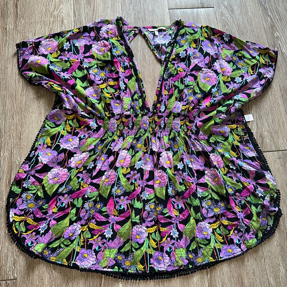 VS floral coverup dress